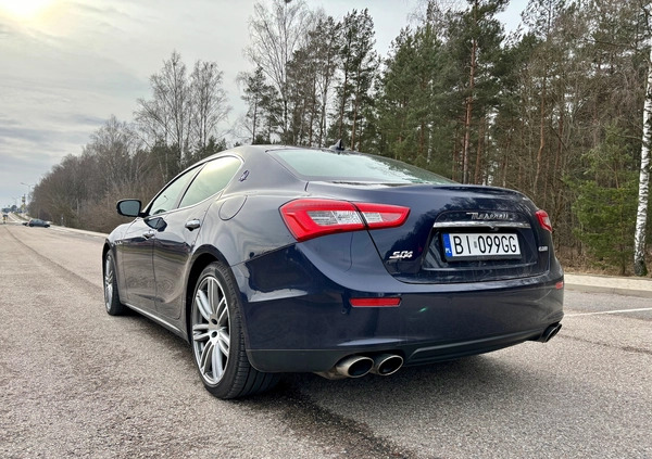 Maserati Ghibli cena 160000 przebieg: 60000, rok produkcji 2017 z Białystok małe 37